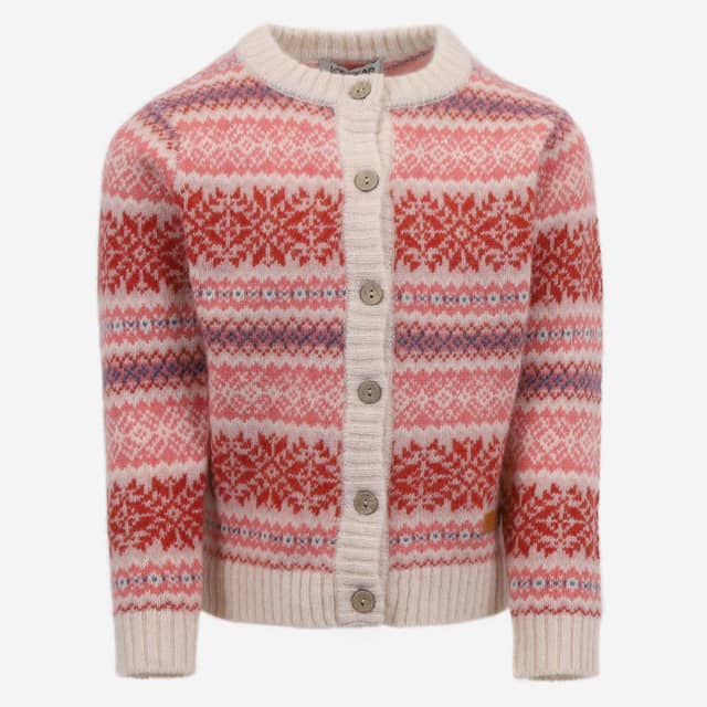 Urður kids´s Angora wool cardigan