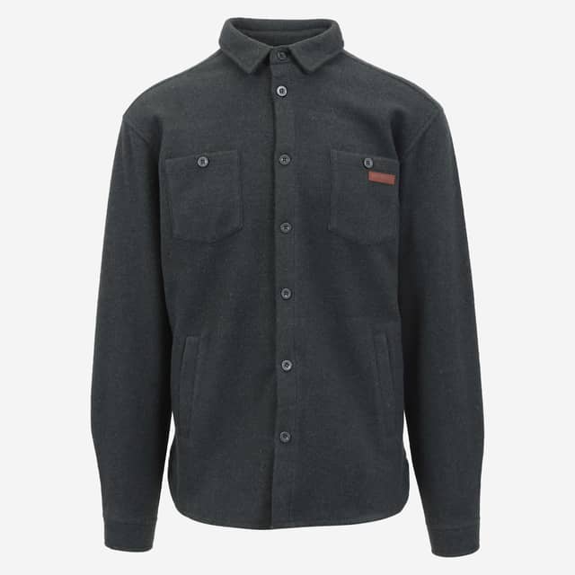 SKÓGARÁS hneppt ullarskyrta