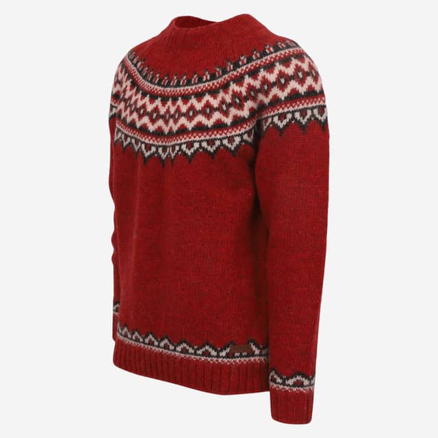 Brynjudalur Icelandic wool knitted classic sweater